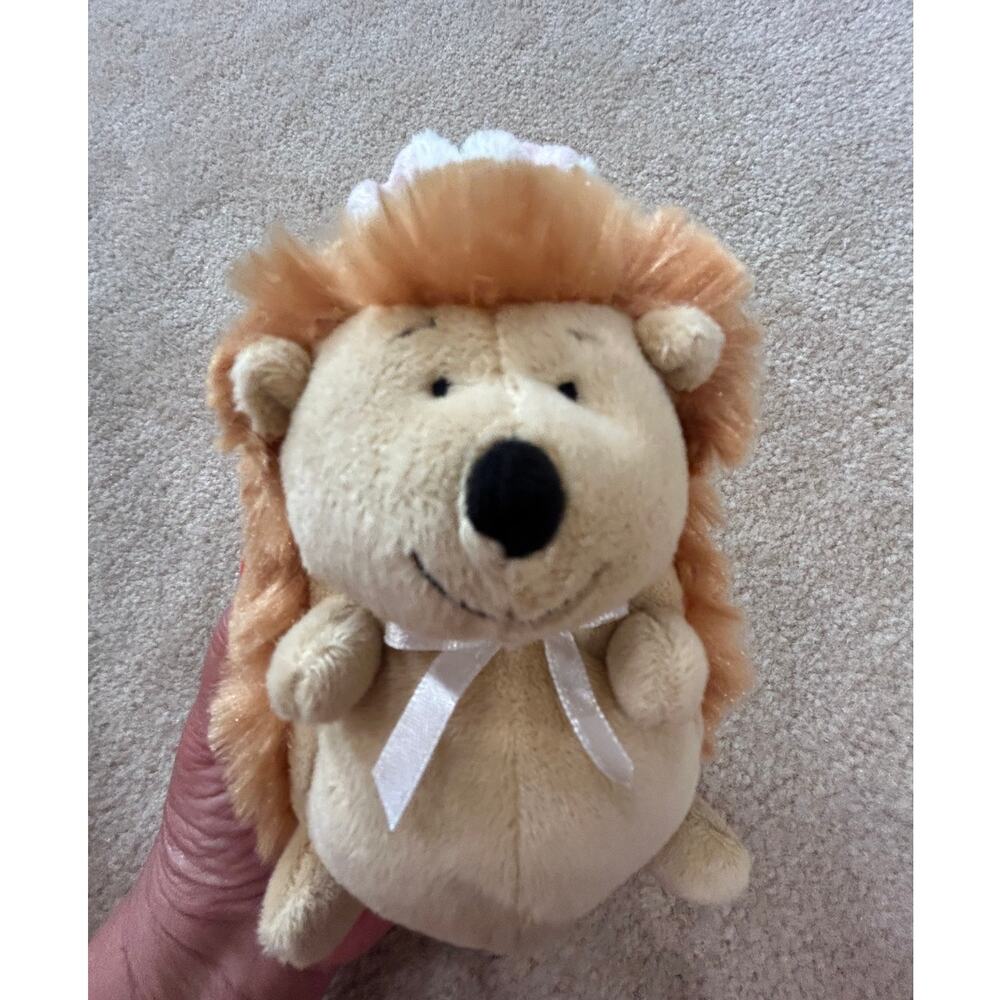 Ganz Hoppy Hedgehog authentic tush tag vintage retired plush